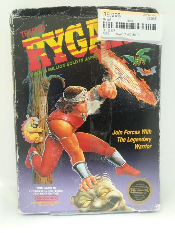 RYGAR (WITH BOX)
