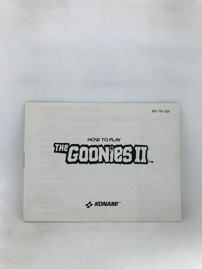 THE GOONIES II (COMPLETE IN BOX) (usagé)