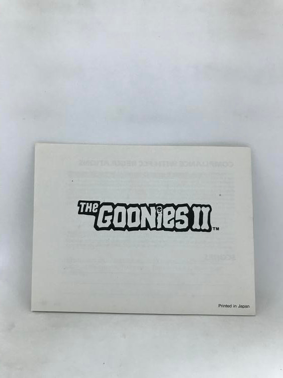 THE GOONIES II (COMPLETE IN BOX)