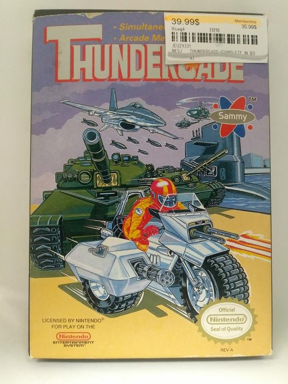 THUNDERCADE (COMPLETE IN BOX)