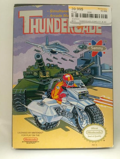 THUNDERCADE (COMPLETE IN BOX)