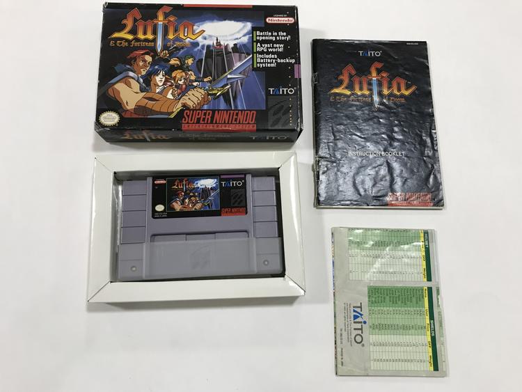 LUFIA & THE FORTRESS OF DOOM (COMPLETE IN BOX) (usagé)