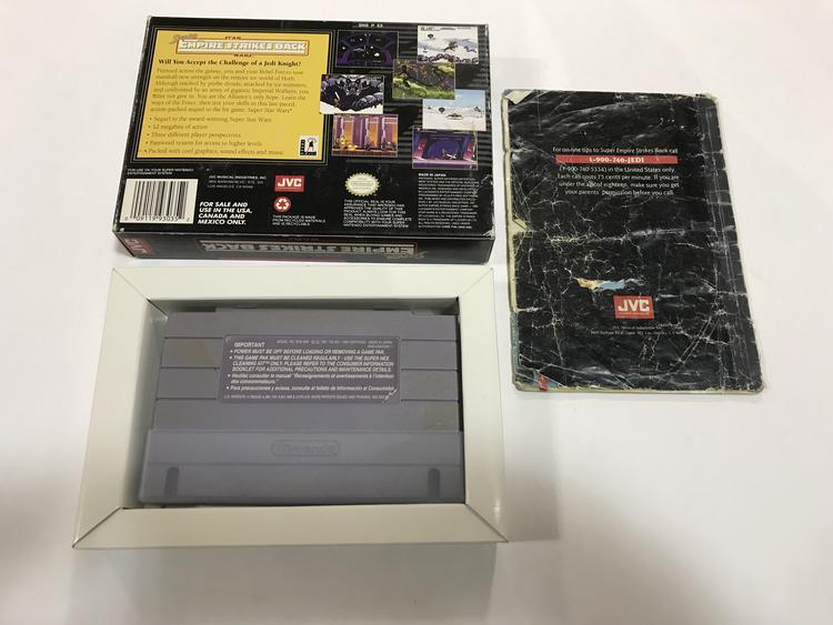SUPER STAR WARS THE EMPIRE STRIKES BACK (COMPLETE IN BOX) (usagé)