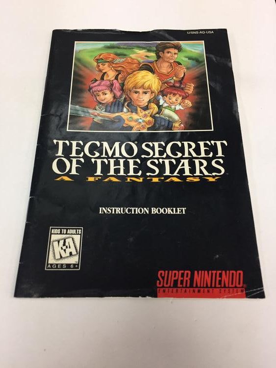 TECMO SECRET OF THE STARS (COMPLETE IN BOX)