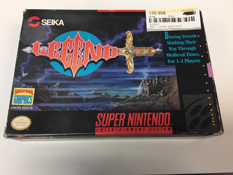 LEGEND (WITH BOX)