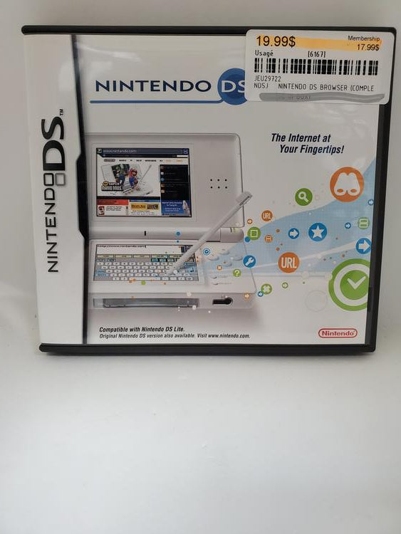 NINTENDO DS BROWSER (COMPLETE IN BOX)