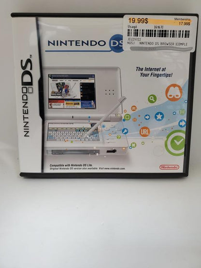NINTENDO DS BROWSER (COMPLETE IN BOX)