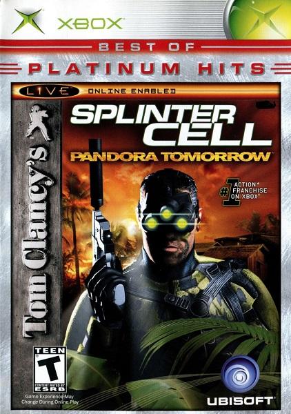 TOM CLANCY'S SPLINTER CELL PANDORA TOMORROW BEST OF PLATINUM HITS (COMPLETE IN BOX)