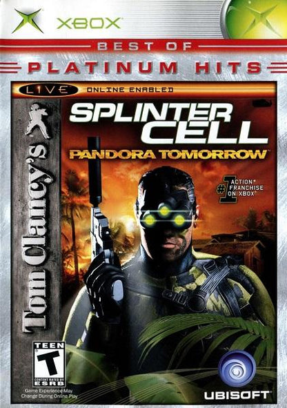TOM CLANCY'S SPLINTER CELL PANDORA TOMORROW BEST OF PLATINUM HITS (COMPLETE IN BOX)
