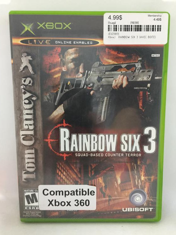 TOM CLANCY'S RAINBOW SIX 3 (WITH BOX)