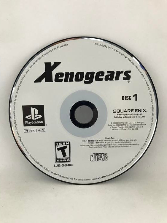 XENOGEARS GREATEST HITS (COMPLETE IN BOX)