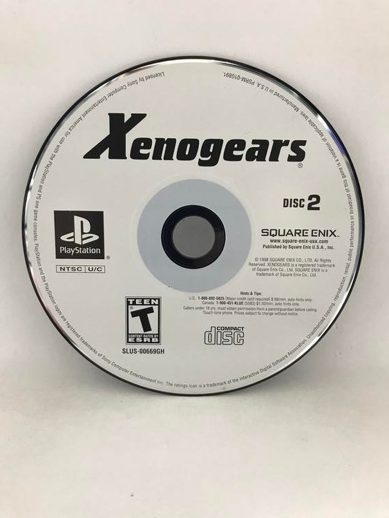 XENOGEARS GREATEST HITS (COMPLETE IN BOX)