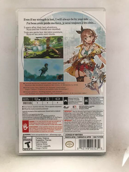 ATELIER RYZA 2 LOST LEGENDS & THE SECRET FAIRY