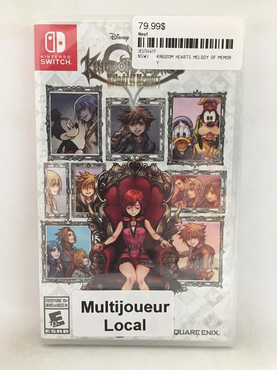 KINGDOM HEARTS MELODY OF MEMORY