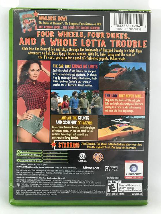 THE DUKES OF HAZZARD RETURN OF THE GENERAL LEE (WITH BOX)