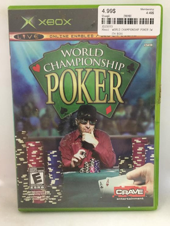 WORLD CHAMPIONSHIP POKER (WITH BOX)