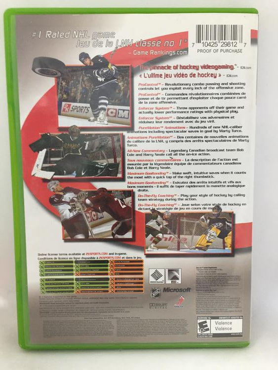 NHL 2K6 (WITH BOX)