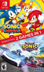 SONIC MANIA / TEAM SONIC RACING DOUBLE PACK (usagé)