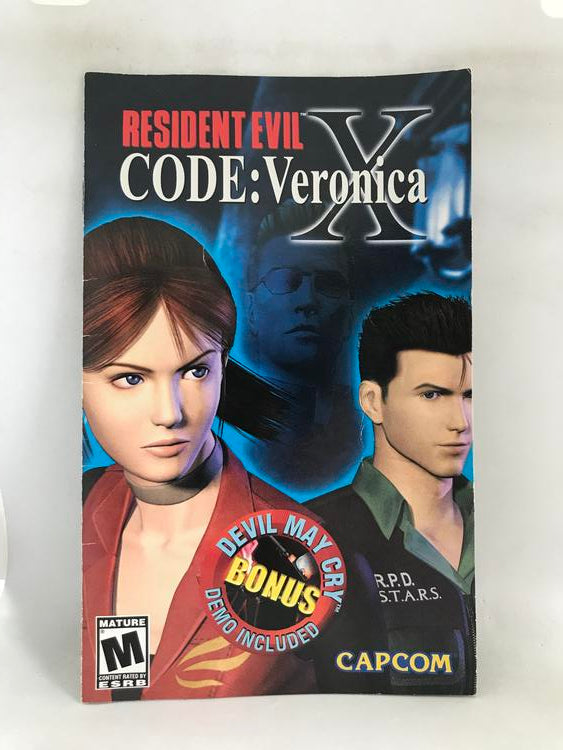 RESIDENT EVIL CODE VERONICA X RESIDENT EVIL 5TH ANNIVERSARY EDITION (COMPLETE IN BOX)
