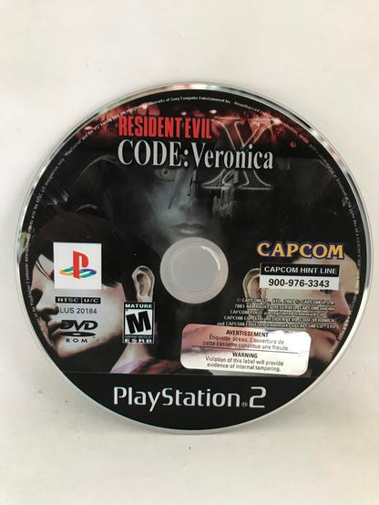 RESIDENT EVIL CODE VERONICA X RESIDENT EVIL 5TH ANNIVERSARY EDITION (COMPLETE IN BOX)