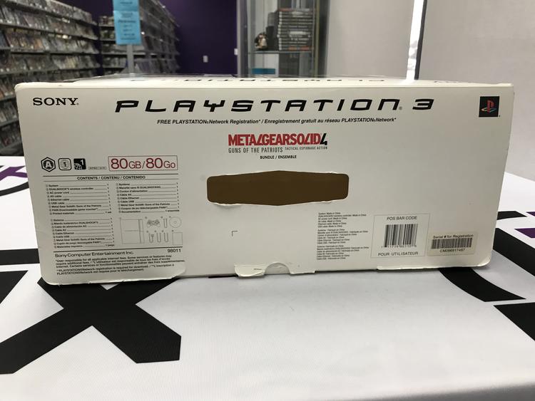 PLAYSTATION 3 MODEL 1 BLACK