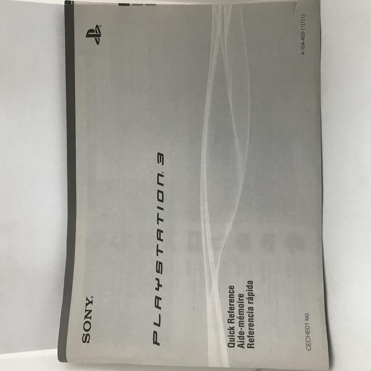 PLAYSTATION 3 MODEL 1 BLACK