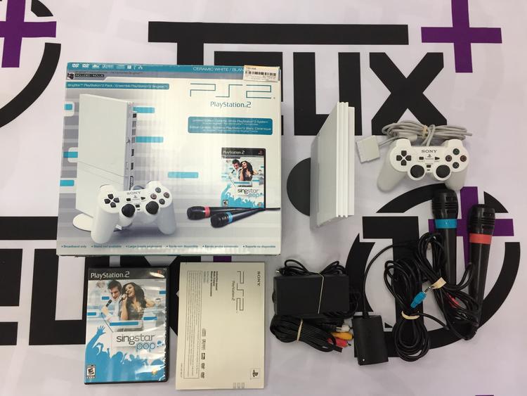 PLAYSTATION 2 MODEL 2 WHITE
