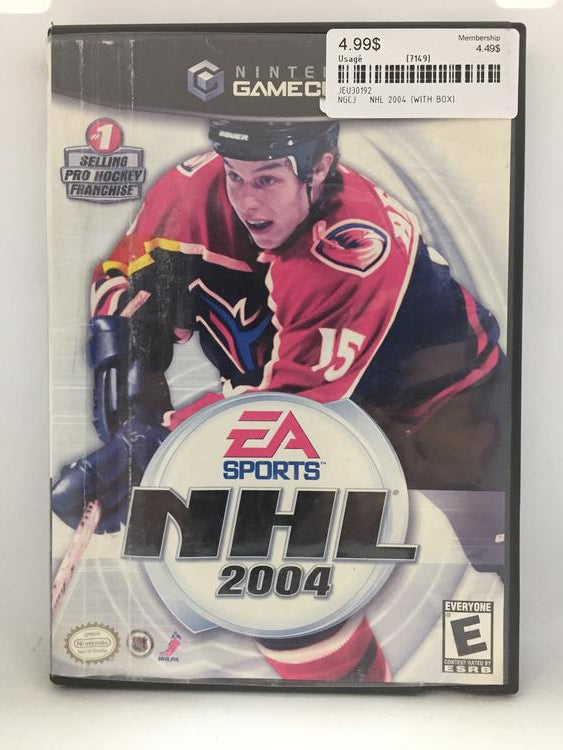NHL 2004 (WITH BOX)