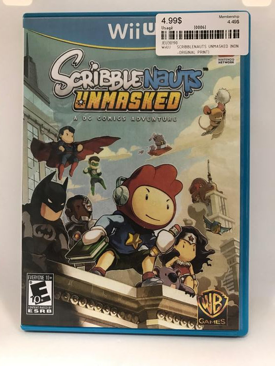 SCRIBBLENAUTS UNMASKED (NON-ORIGINAL PRINT)
