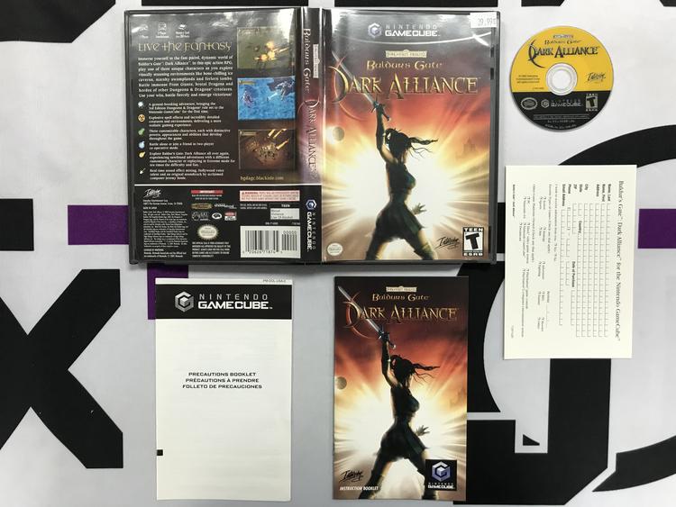 BALDUR'S GATE DARK ALLIANCE (COMPLETE IN BOX)