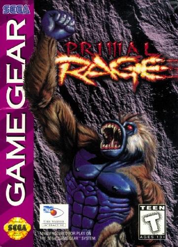 GAME GEAR PRIMAL RAGE