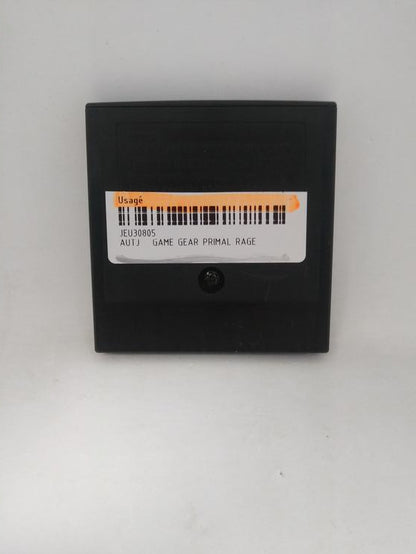 GAME GEAR PRIMAL RAGE (usagé)