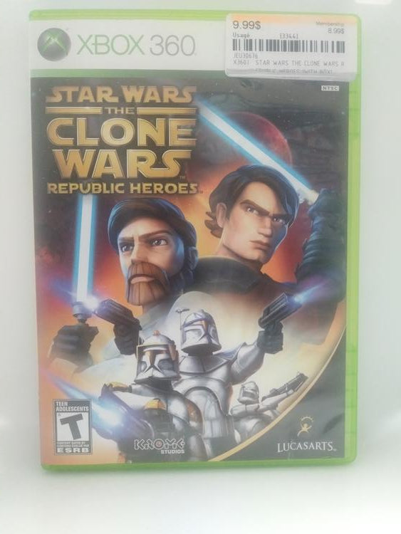 STAR WARS THE CLONE WARS REPUBLIC HEROES (WITH BOX)