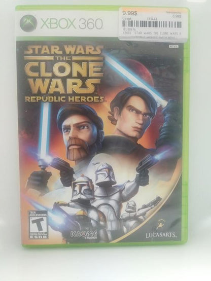 STAR WARS THE CLONE WARS REPUBLIC HEROES (WITH BOX) (usagé)