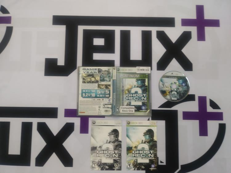 TOM CLANCY'S GHOST RECON ADVANCED WARFIGHTER 2 PLATINUM HITS (COMPLETE IN BOX)