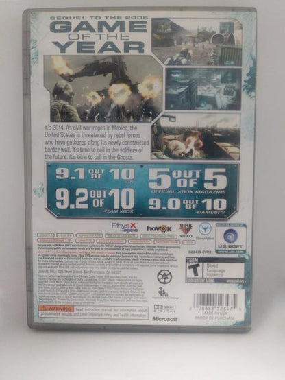 TOM CLANCY'S GHOST RECON ADVANCED WARFIGHTER 2 PLATINUM HITS (COMPLETE IN BOX) (usagé)
