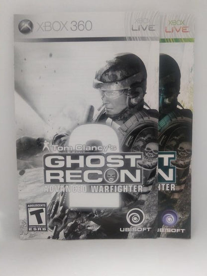TOM CLANCY'S GHOST RECON ADVANCED WARFIGHTER 2 PLATINUM HITS (COMPLETE IN BOX) (usagé)