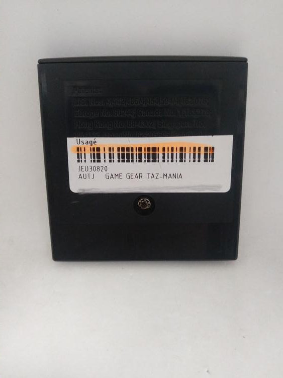 GAME GEAR TAZ-MANIA