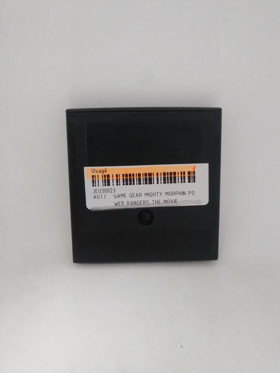 GAME GEAR MIGHTY MORPHIN POWER RANGERS THE MOVIE