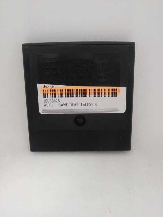 GAME GEAR TALESPIN (usagé)