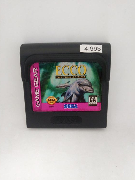 GAME GEAR ECCO THE TIDES OF TIME