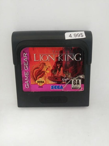 GAME GEAR THE LION KING (usagé)