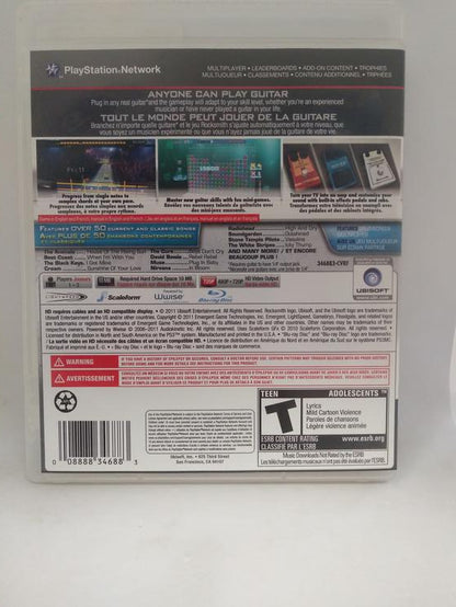 ROCKSMITH GAME ONLY (WITH BOX) (usagé)