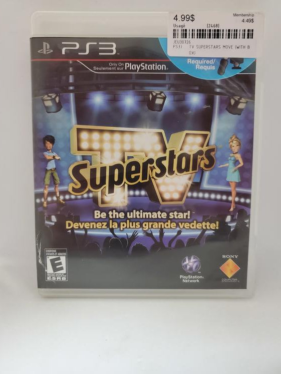 TV SUPERSTARS MOVE (WITH BOX) (usagé)