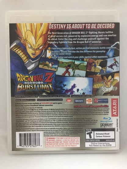 DRAGON BALL Z BURST LIMIT (NON-ORIGINAL PRINT)