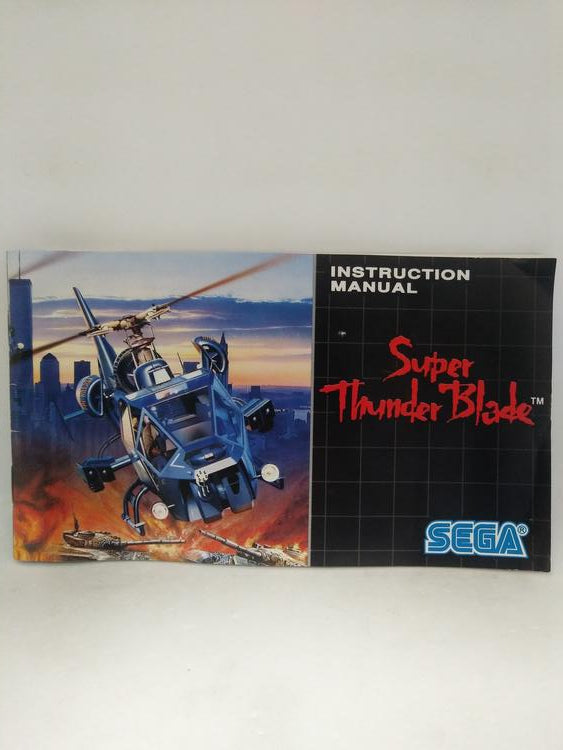 SUPER THUNDER BLADE (COMPLETE IN BOX) (usagé)