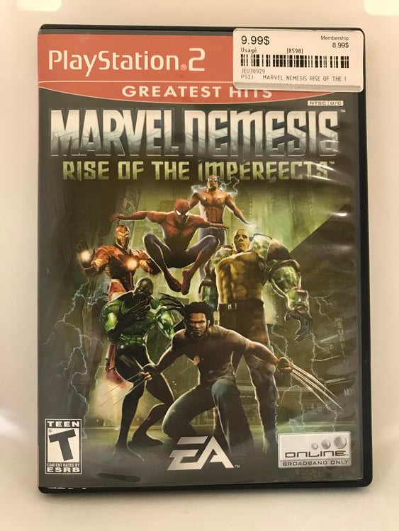 MARVEL NEMESIS RISE OF THE IMPERFECTS GREATEST HITS (WITH BOX)
