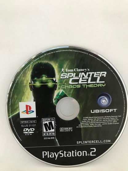 TOM CLANCY'S SPLINTER CELL CHAOS THEORY (WITH BOX)