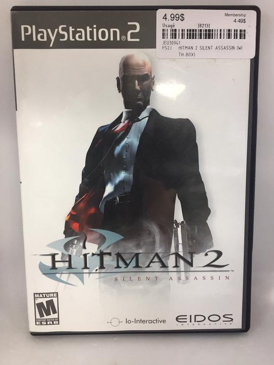 HITMAN 2 SILENT ASSASSIN (WITH BOX)