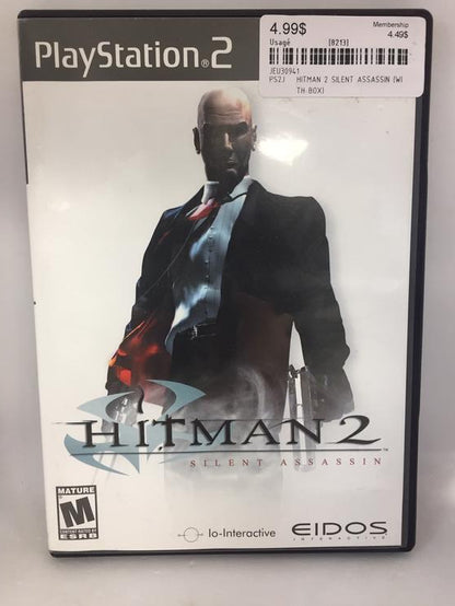 HITMAN 2 SILENT ASSASSIN (WITH BOX) (usagé)